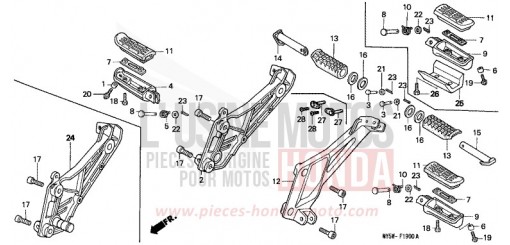MARCHE CB500X de 1999